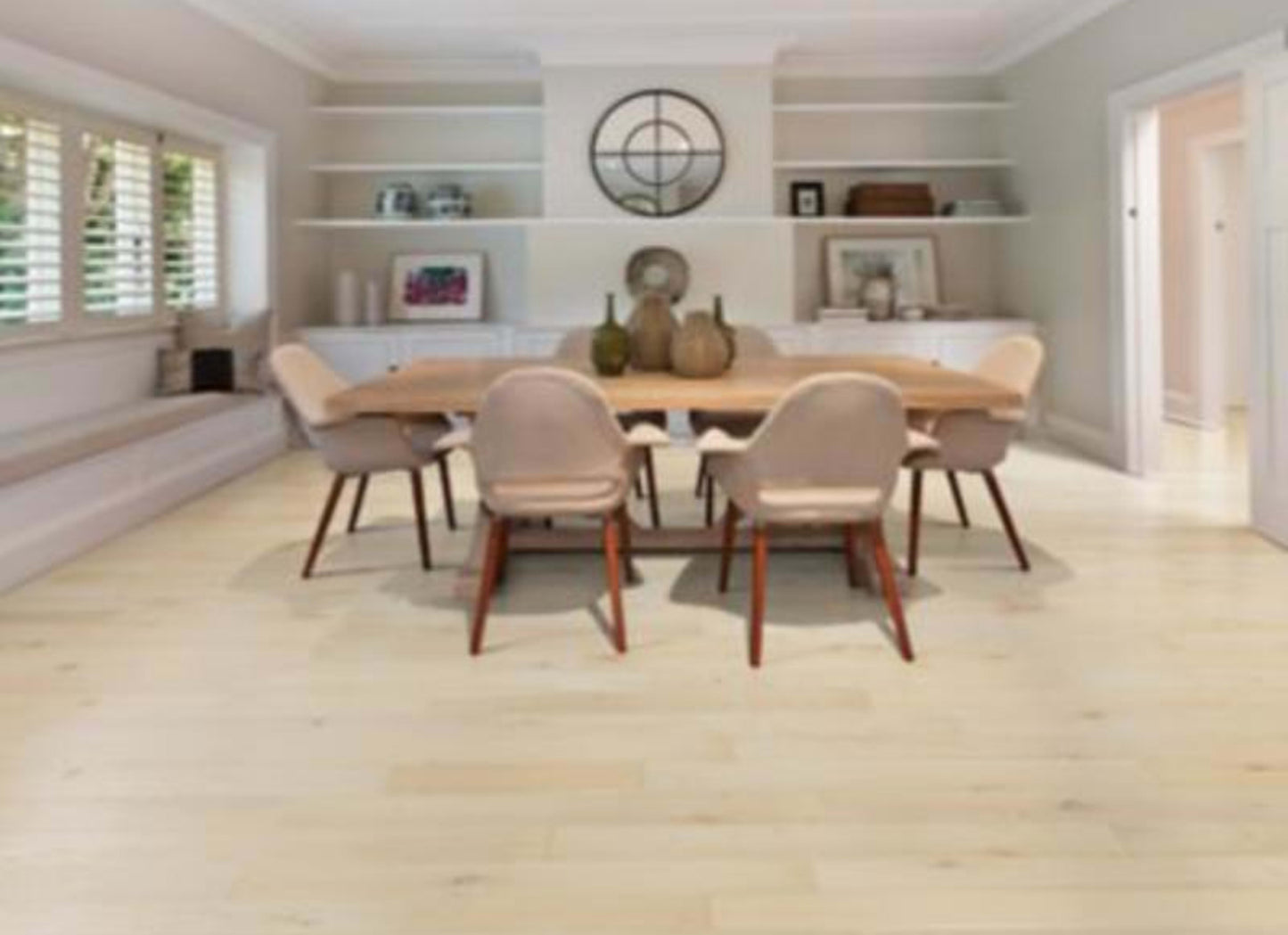 Caspian Cliffs in Smoked Oyster Oak