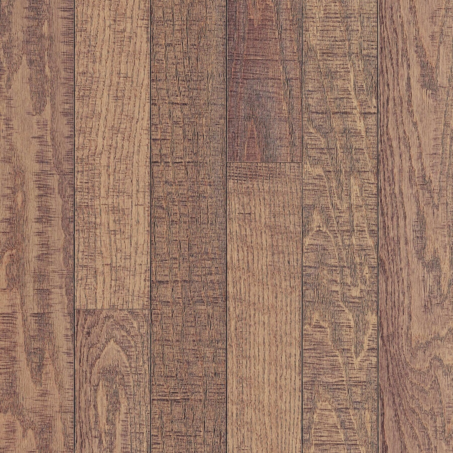 Barnwood Living Northern Red Oak Engineered in Monroe 3-1/4" Hardwood