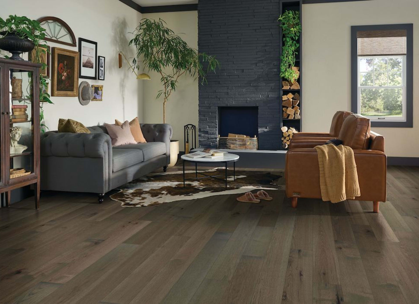 Folklore Hickory Engineered in Mountain Shade 6"