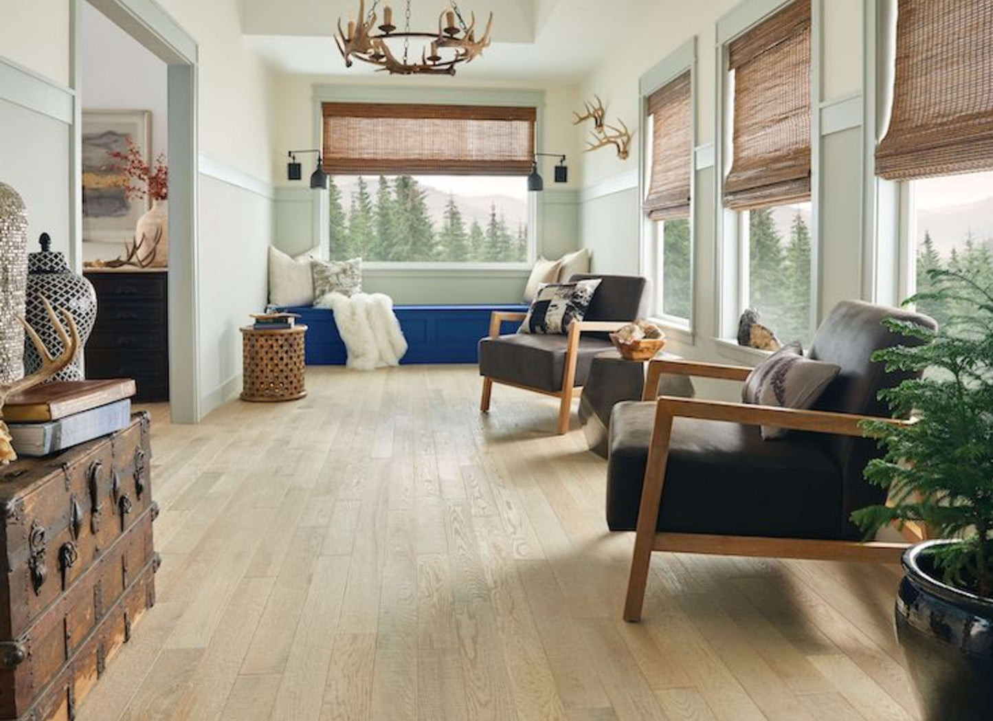 Barnwood Living White Oak Solid in Greenbrier 4"