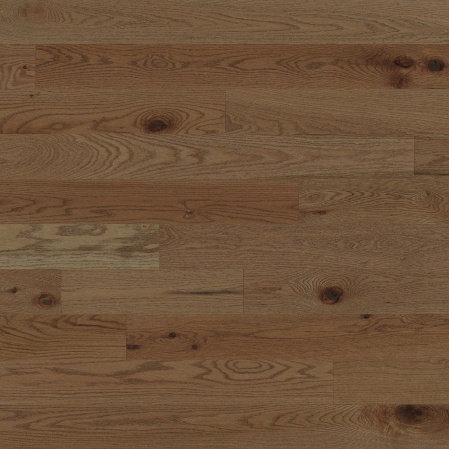 Escape Engineered - Red Oak in Carmel - 5" Hardwood