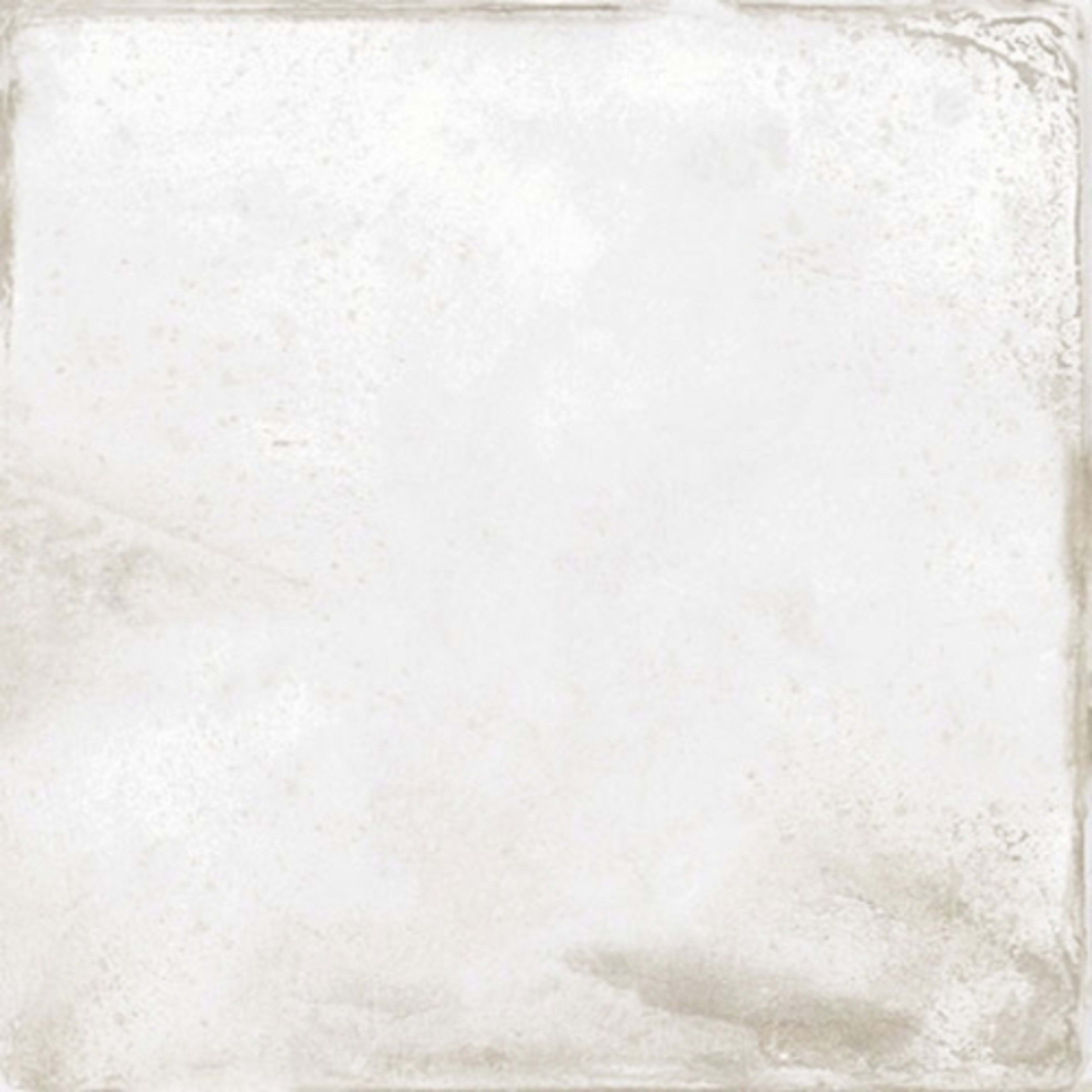 Geometric Calm Collection in Nacre White Glass Tile
