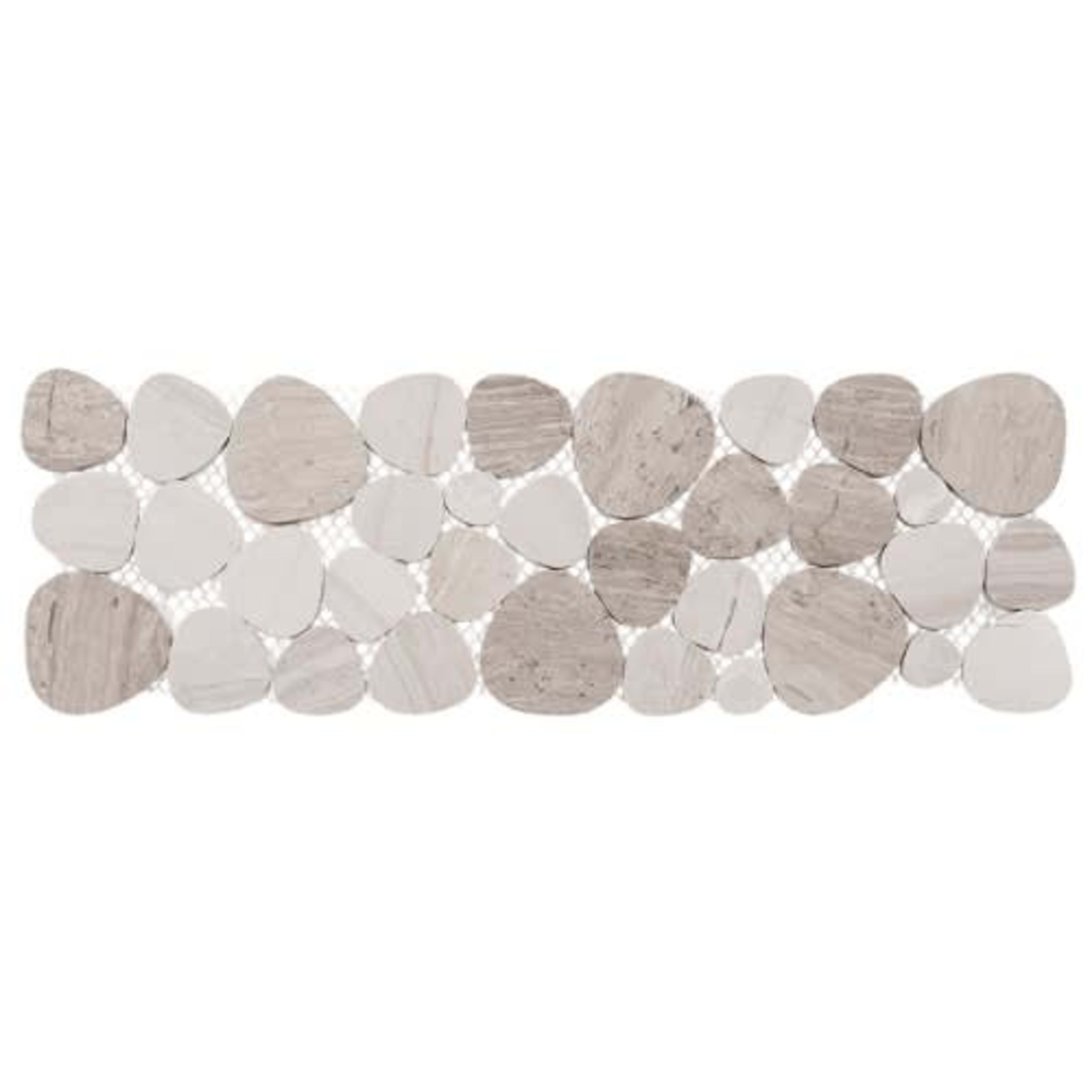 Holy Trail Pebble in Nahal Yarkon Listello Natural Stone