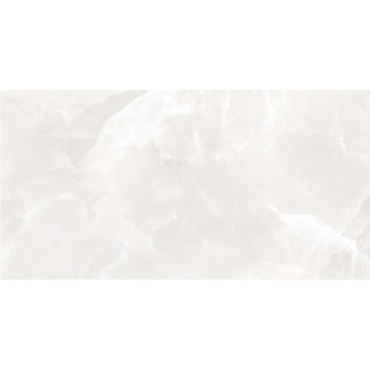 Onyx in White Polished Tile