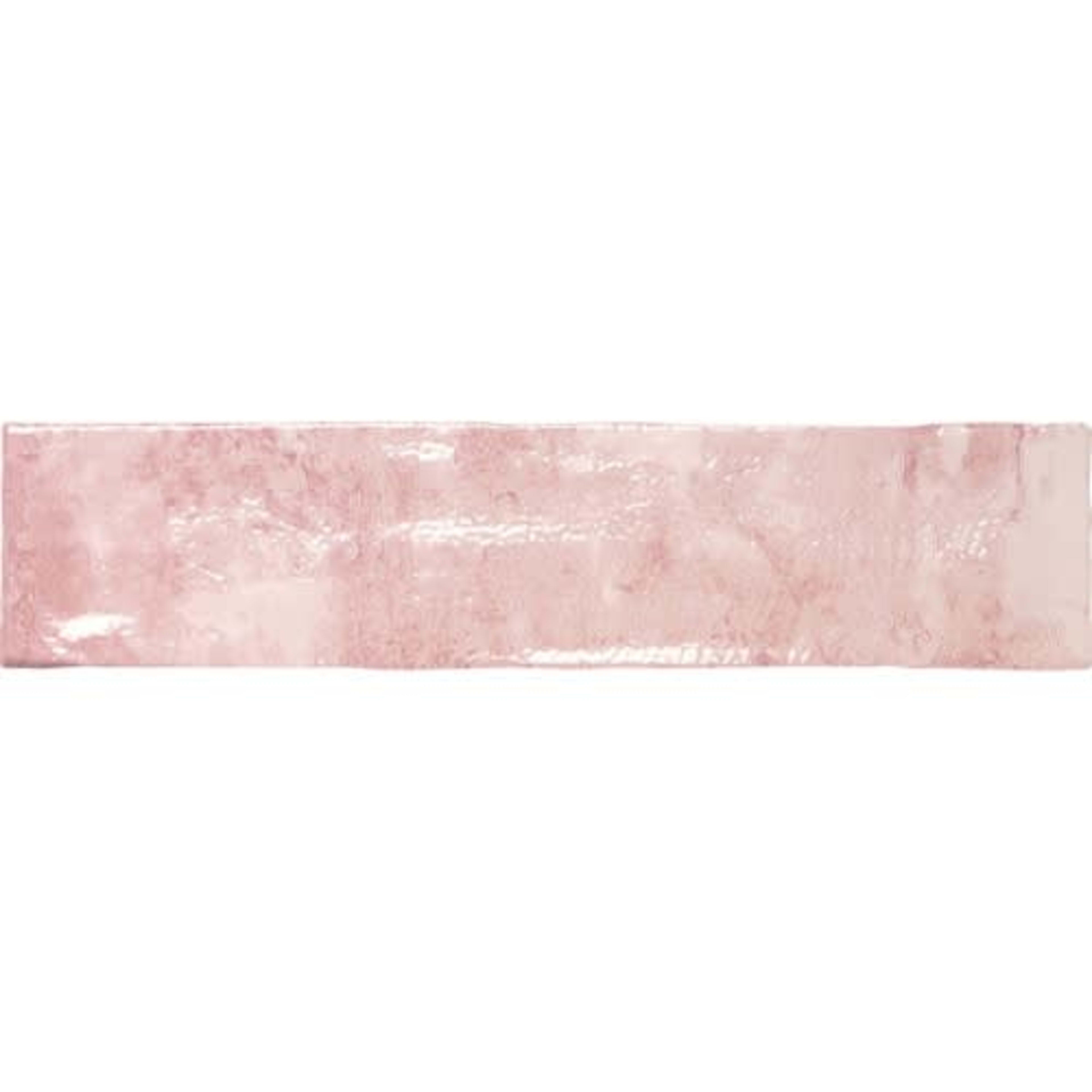 Rain Drops in Pink Dew Tile