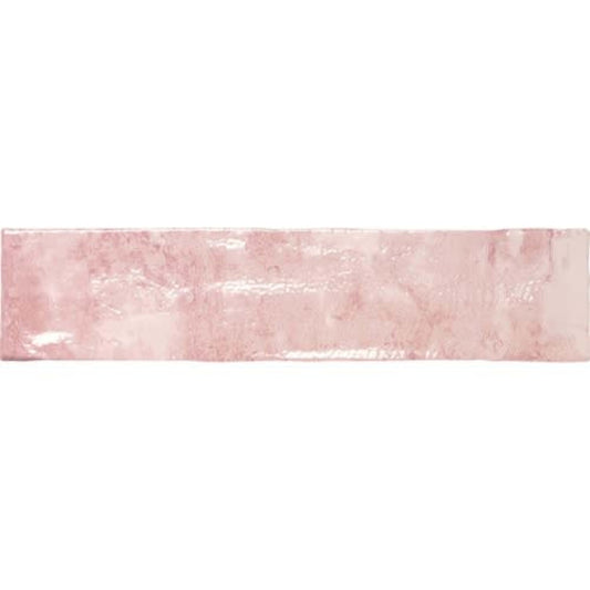 Rain Drops in Pink Dew Tile