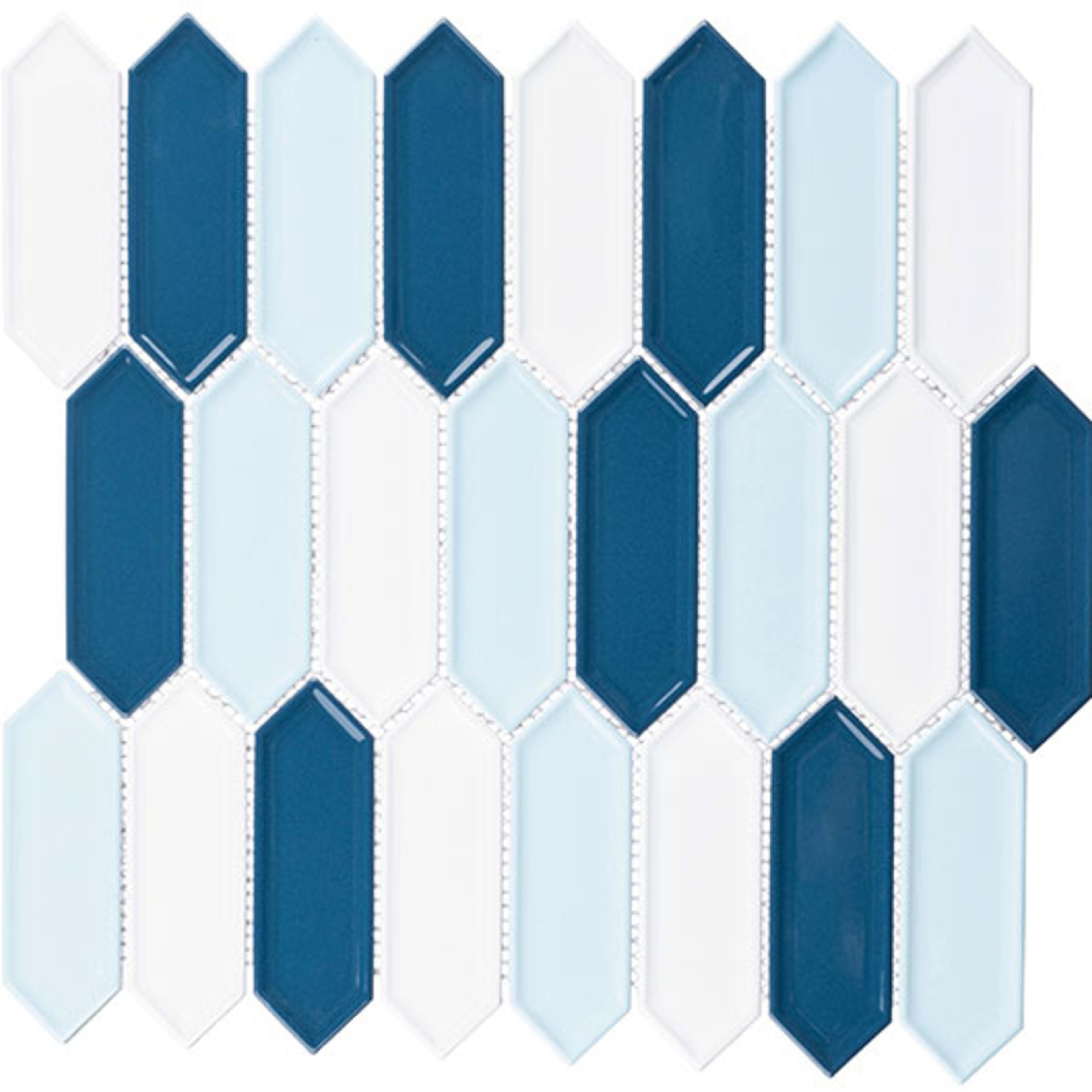 Decko Collection in Vivid Sky Glass Tile